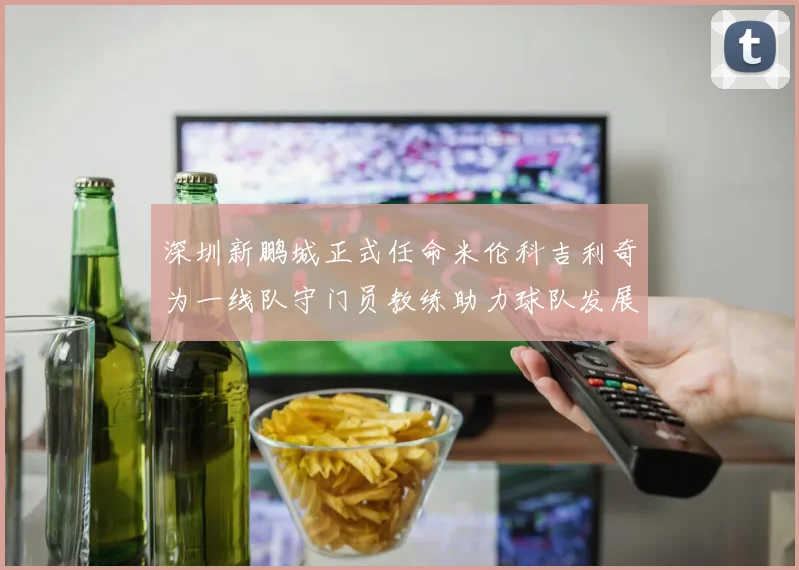 深圳新鹏城正式任命米伦科吉利奇为一线队守门员教练助力球队发展